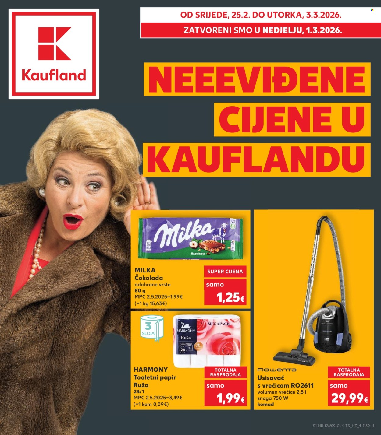 Kaufland katalog - 25.02.2026. - 03.03.2026. Stranica 1