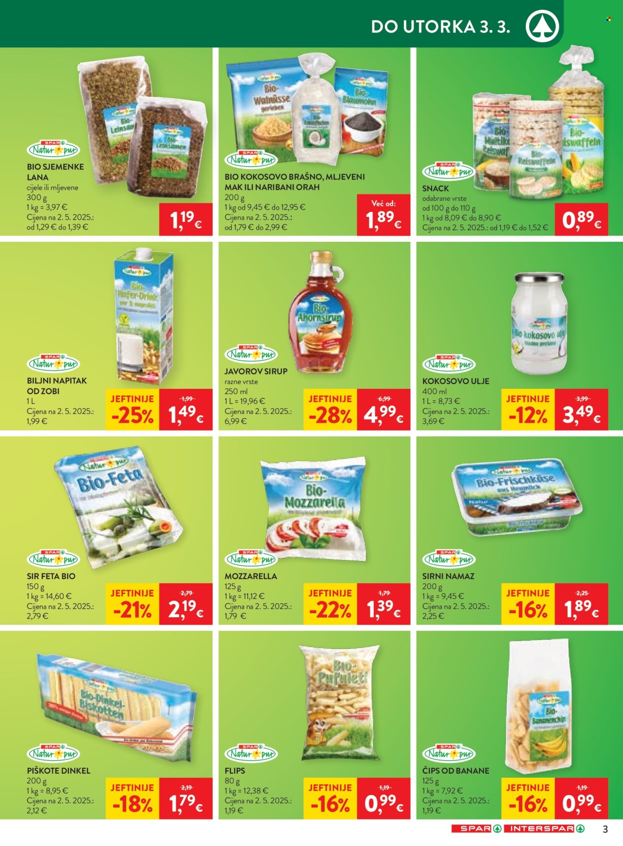 INTERSPAR katalog - 25.02.2026. - 03.03.2026. Stranica 3