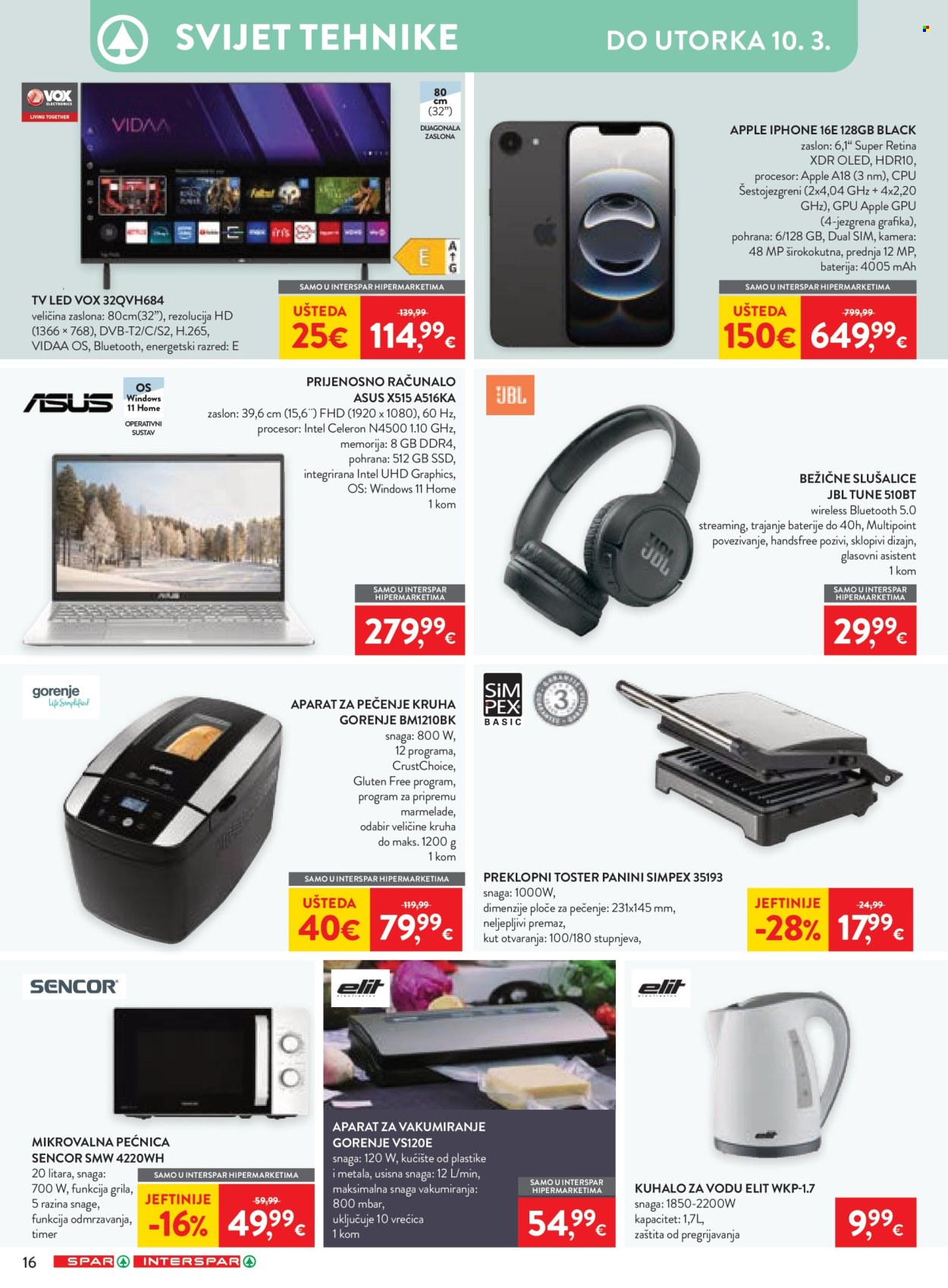 INTERSPAR katalog - 25.02.2026. - 03.03.2026. Stranica 26