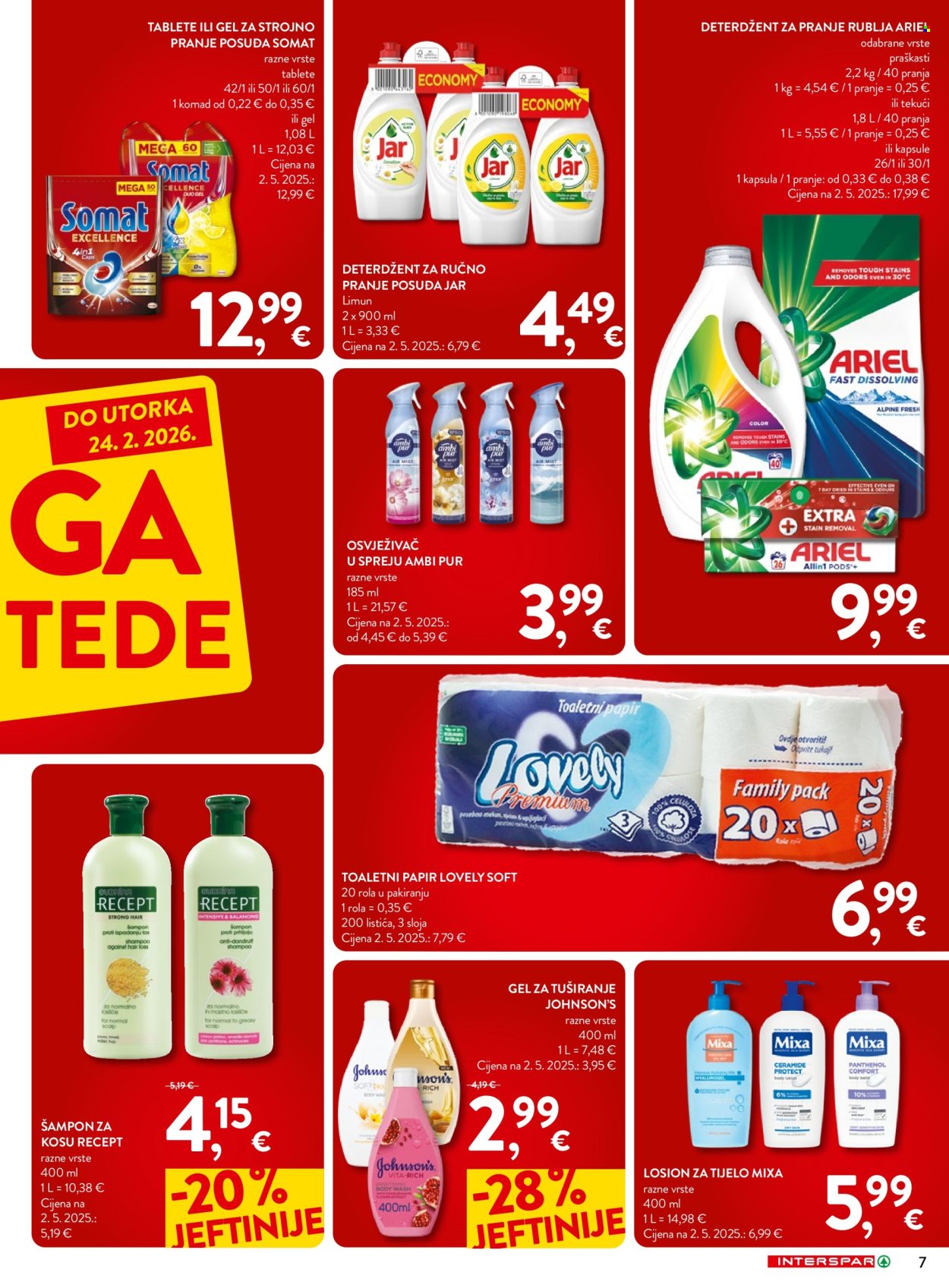 INTERSPAR katalog - 11.02.2026. - 24.02.2026. Stranica 7