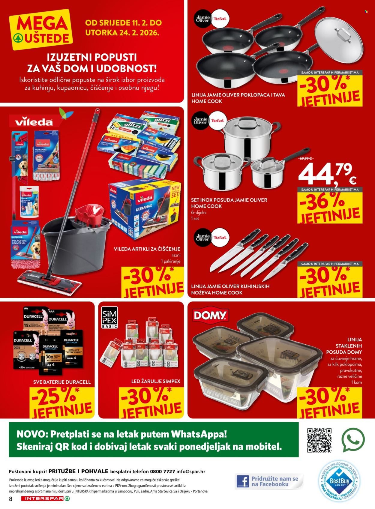INTERSPAR katalog - 11.02.2026. - 24.02.2026. Stranica 8