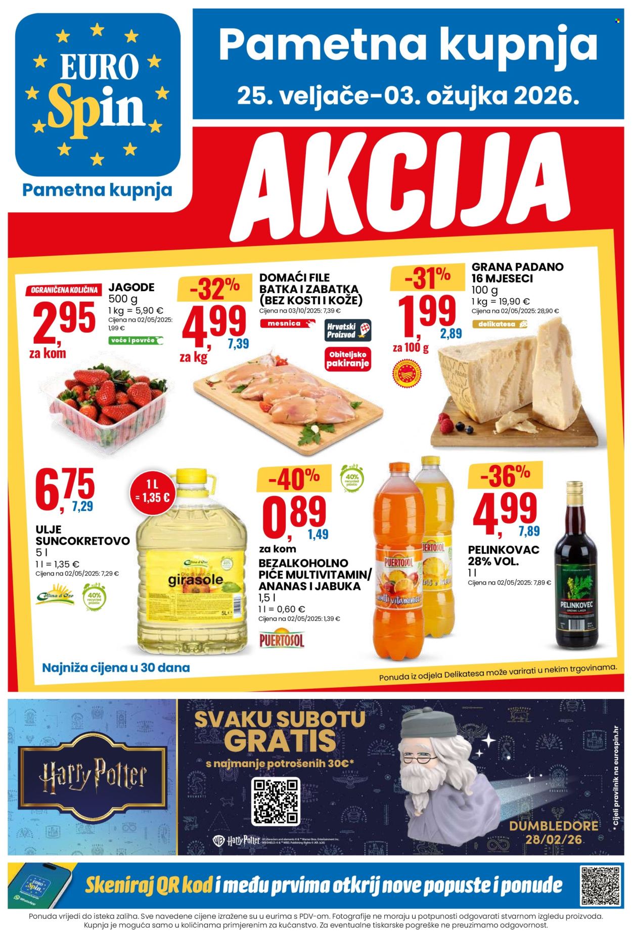 Eurospin katalog - 25.02.2026. - 03.03.2026. Stranica 1