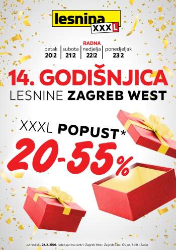 Lesnina katalog - 20.02.2026. - 23.02.2026.