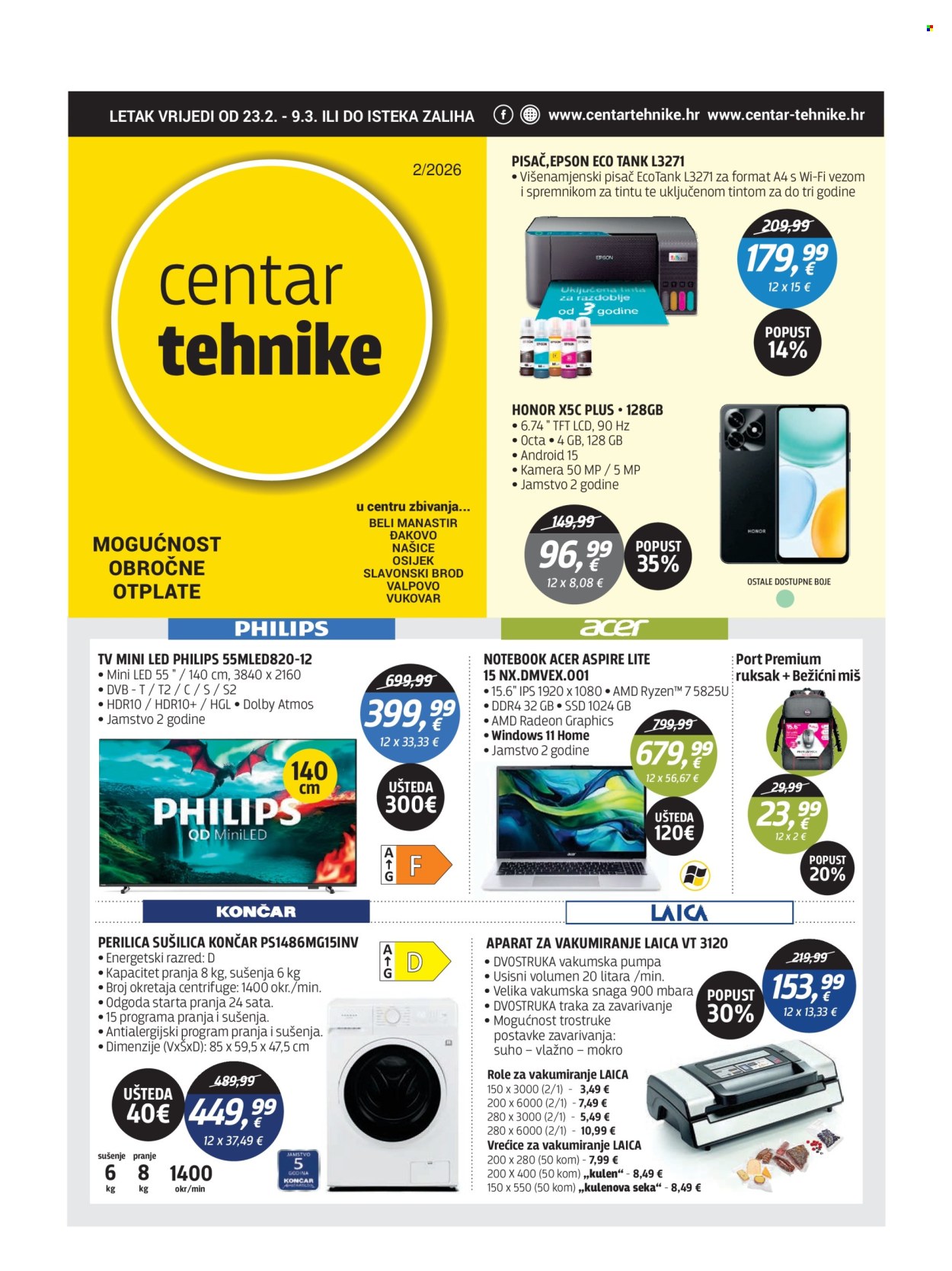 Centar Tehnike katalog - 23.02.2026. - 09.03.2026. Stranica 1