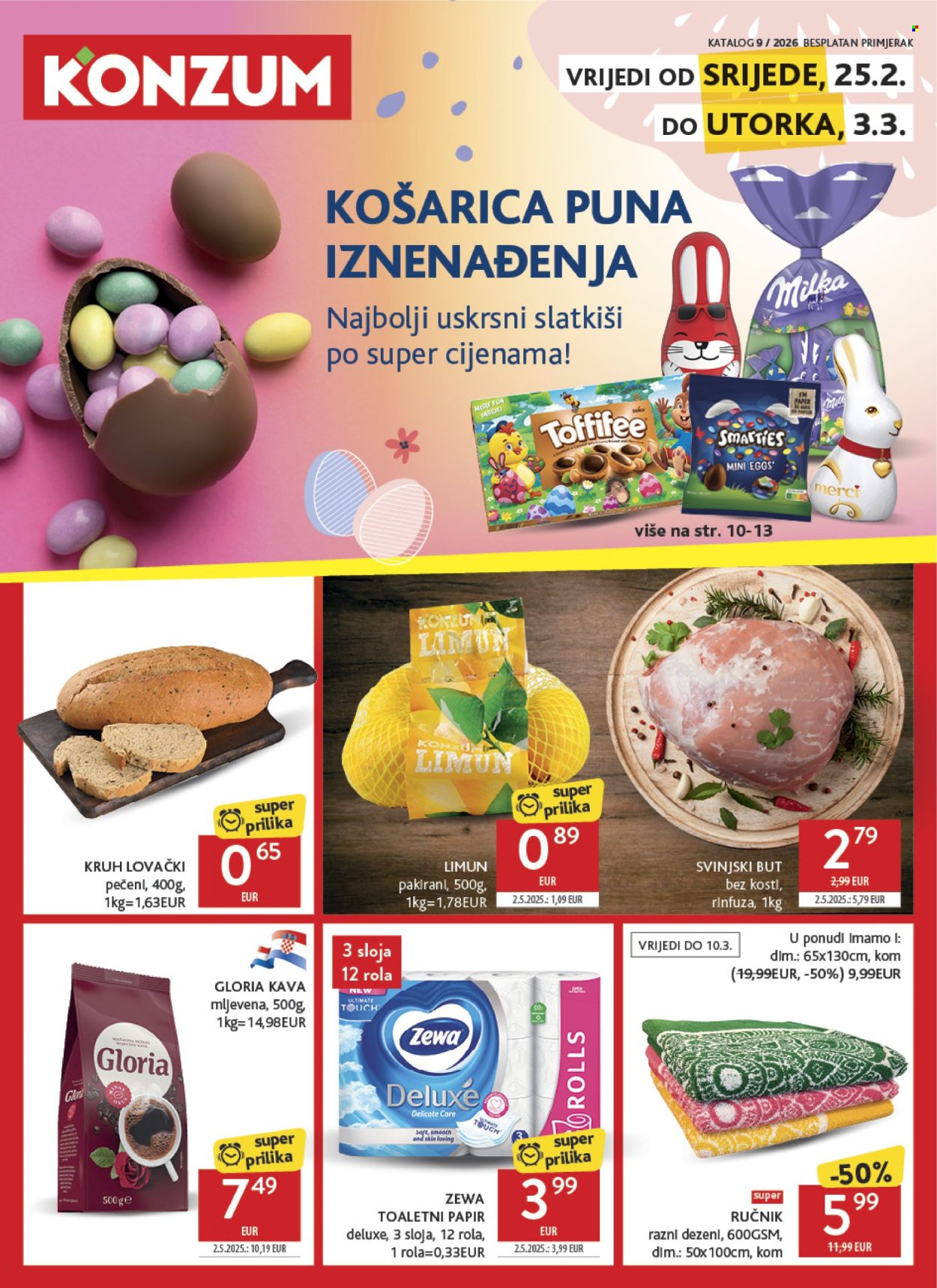 Konzum katalog - 25.02.2026. - 03.03.2026. Stranica 1
