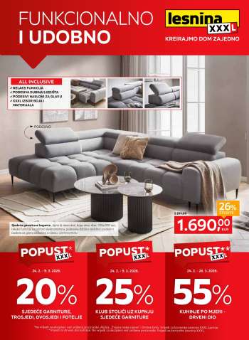 Lesnina katalog - 24.02.2026. - 26.03.2026.