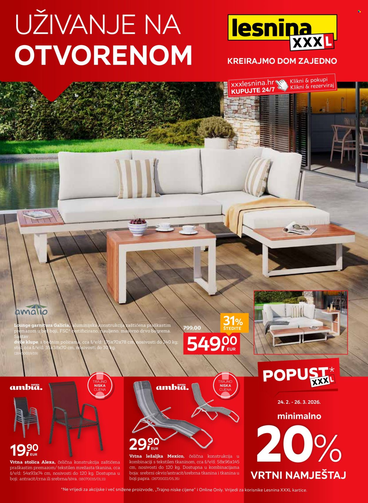 Lesnina katalog - 24.02.2026. - 26.03.2026. Stranica 1