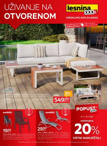 Lesnina katalog - 24.02.2026. - 26.03.2026.