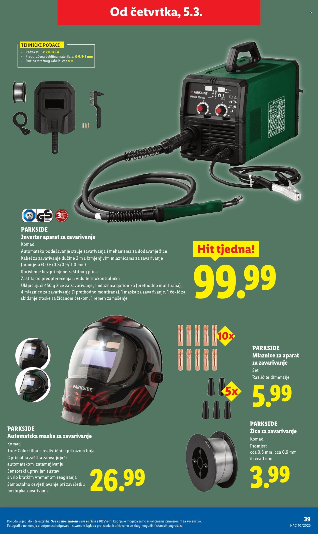 Lidl katalog - 02.03.2026. - 08.03.2026. Stranica 39
