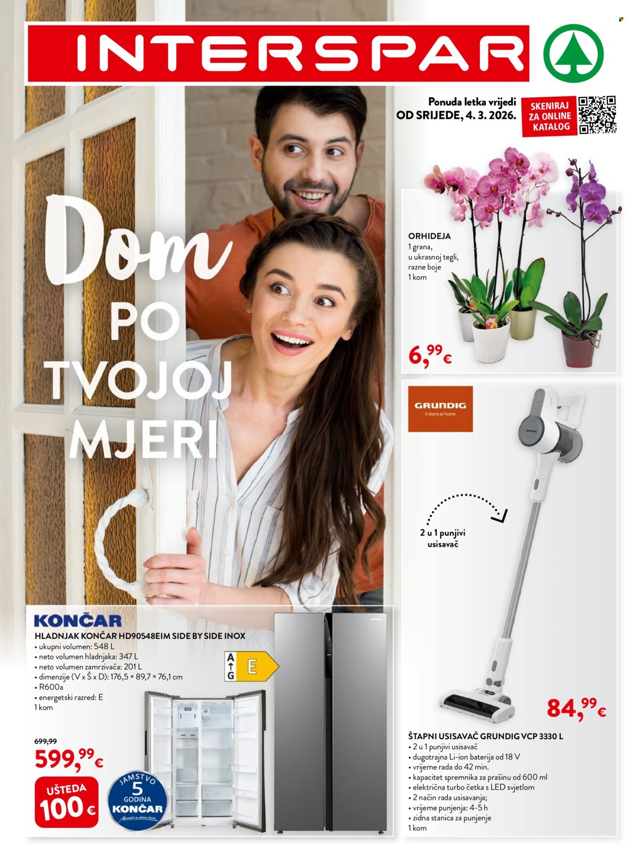 INTERSPAR katalog - 04.03.2026. - 07.04.2026. Stranica 1