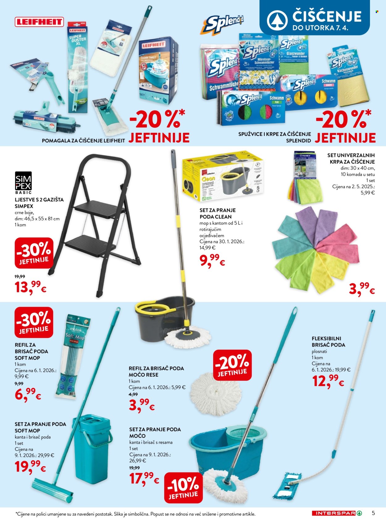 INTERSPAR katalog - 04.03.2026. - 07.04.2026. Stranica 5