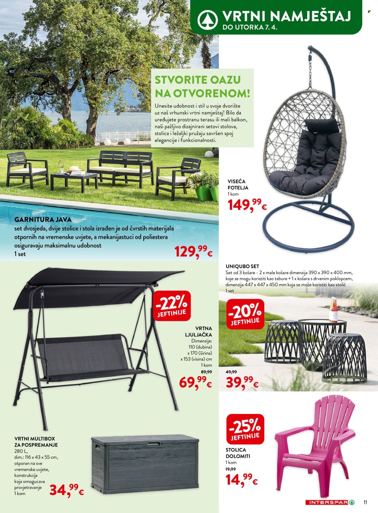 INTERSPAR katalog - 04.03.2026. - 07.04.2026. Stranica 11