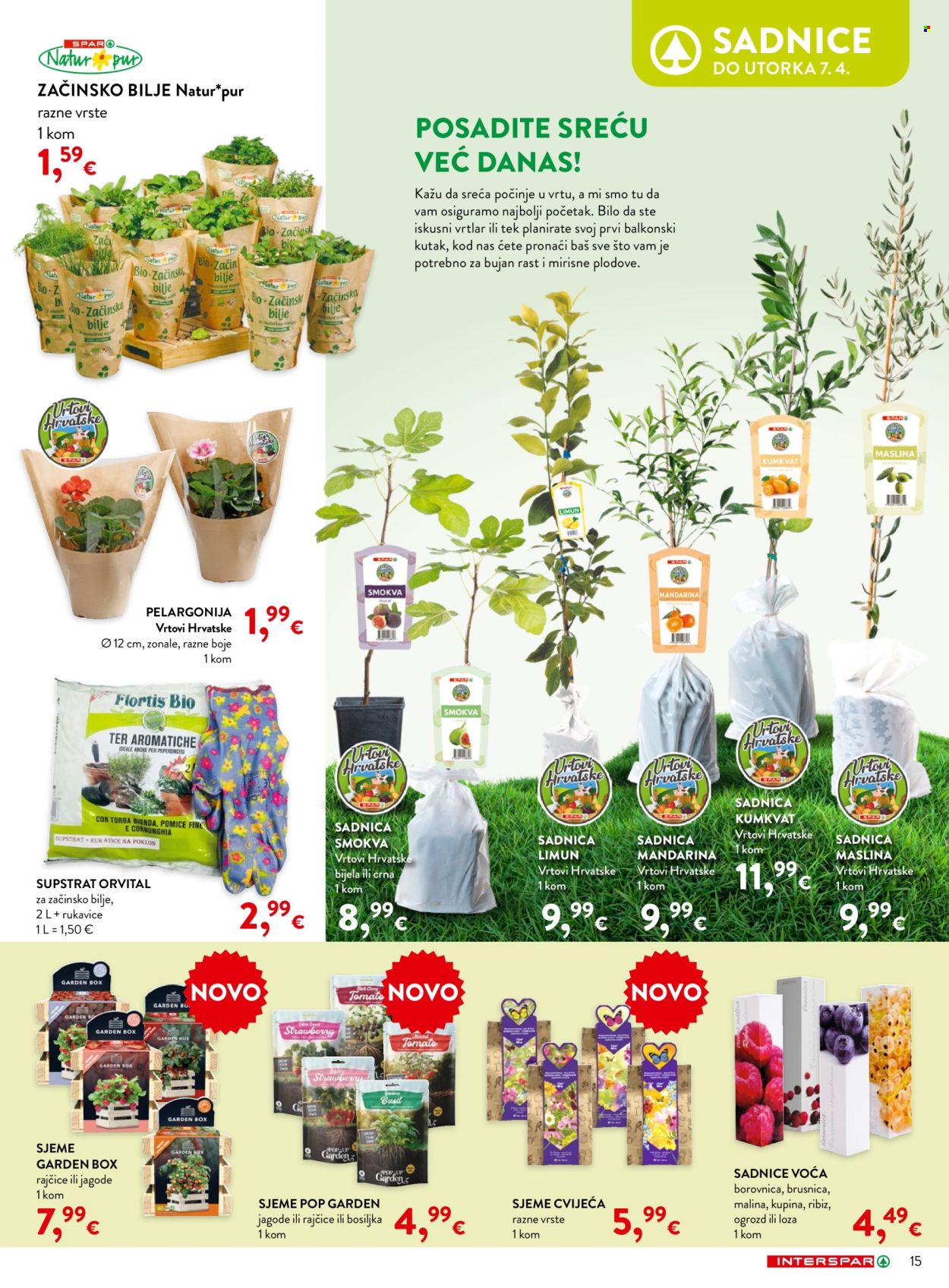 INTERSPAR katalog - 04.03.2026. - 07.04.2026. Stranica 15