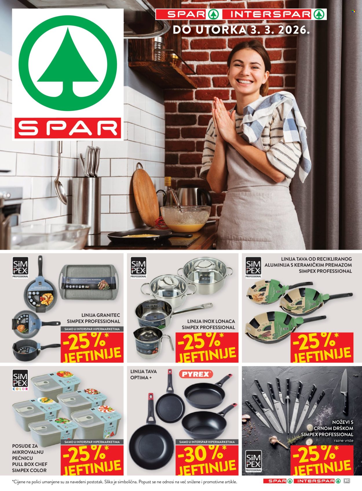 INTERSPAR katalog - 25.02.2026. - 03.03.2026. Stranica 1