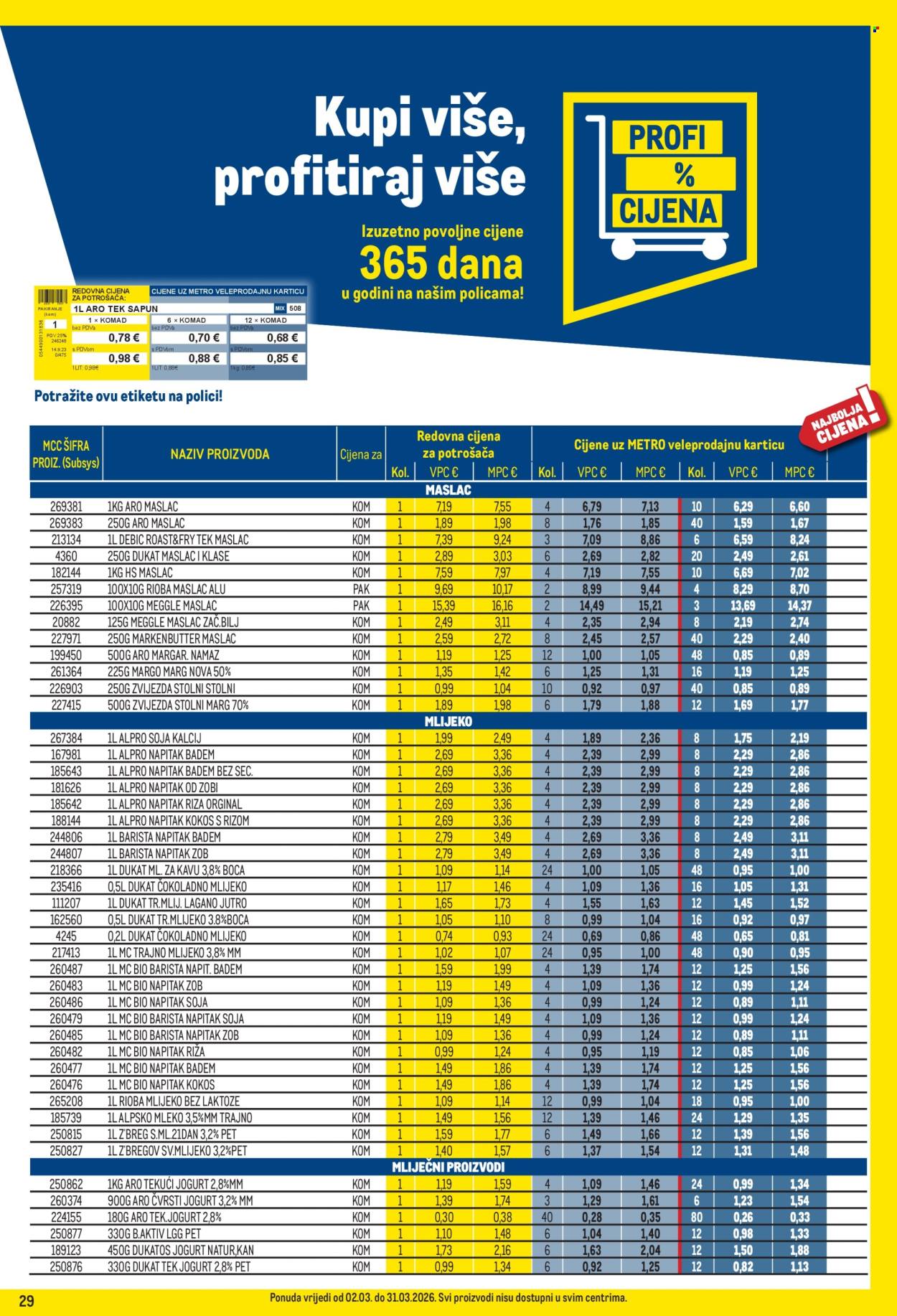 Metro katalog - 01.03.2026. - 31.03.2026. Stranica 29