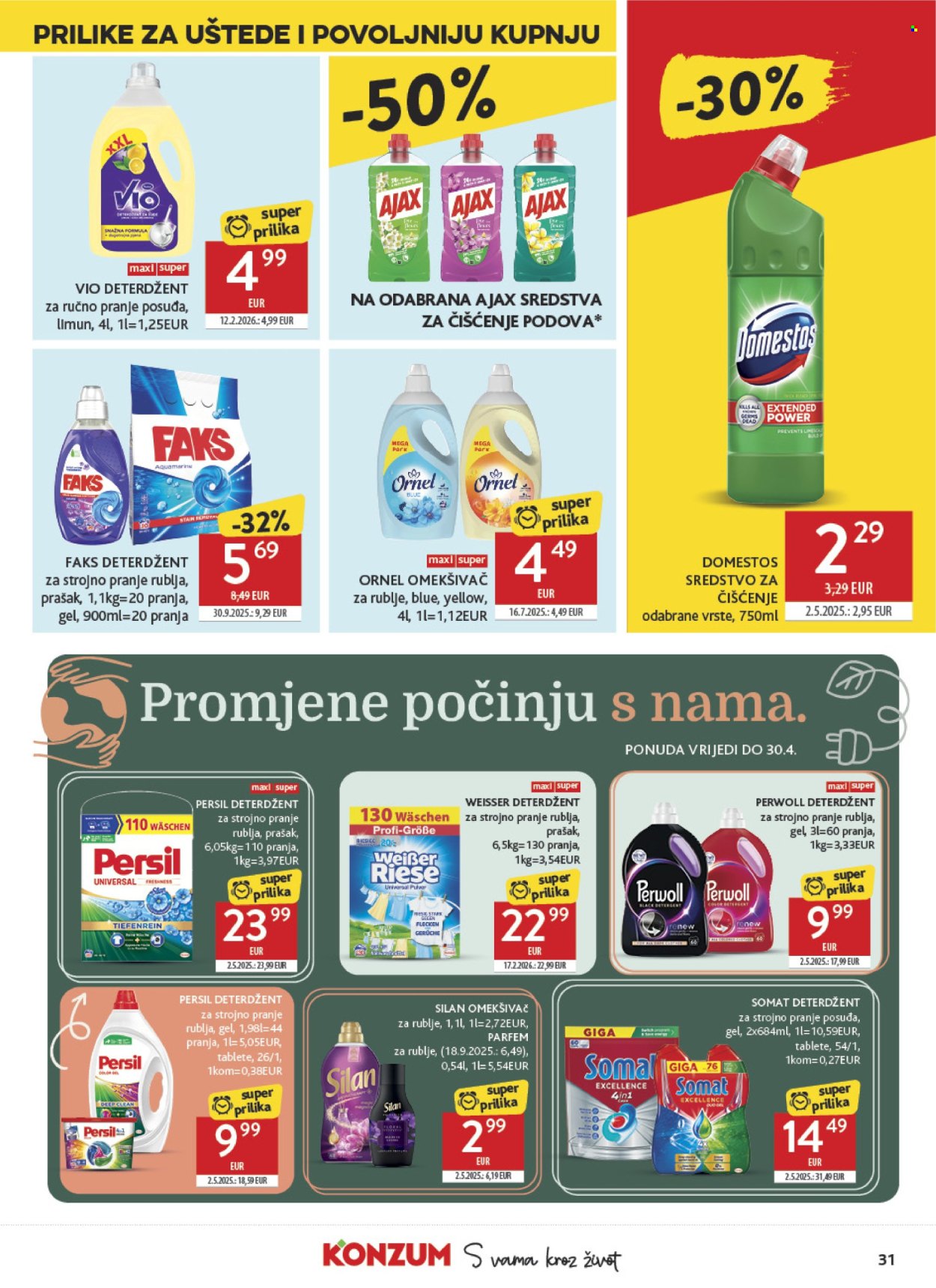 Konzum katalog - 04.03.2026. - 10.03.2026. Stranica 31