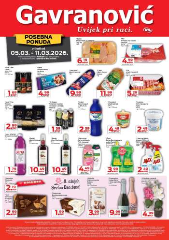 Gavranović katalog - 05.03.2026. - 11.03.2026.