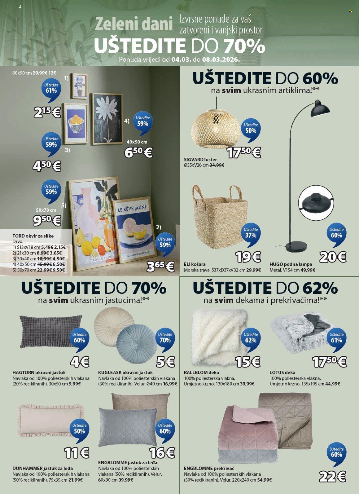 JYSK katalog - 04.03.2026. - 07.04.2026. Stranica 5