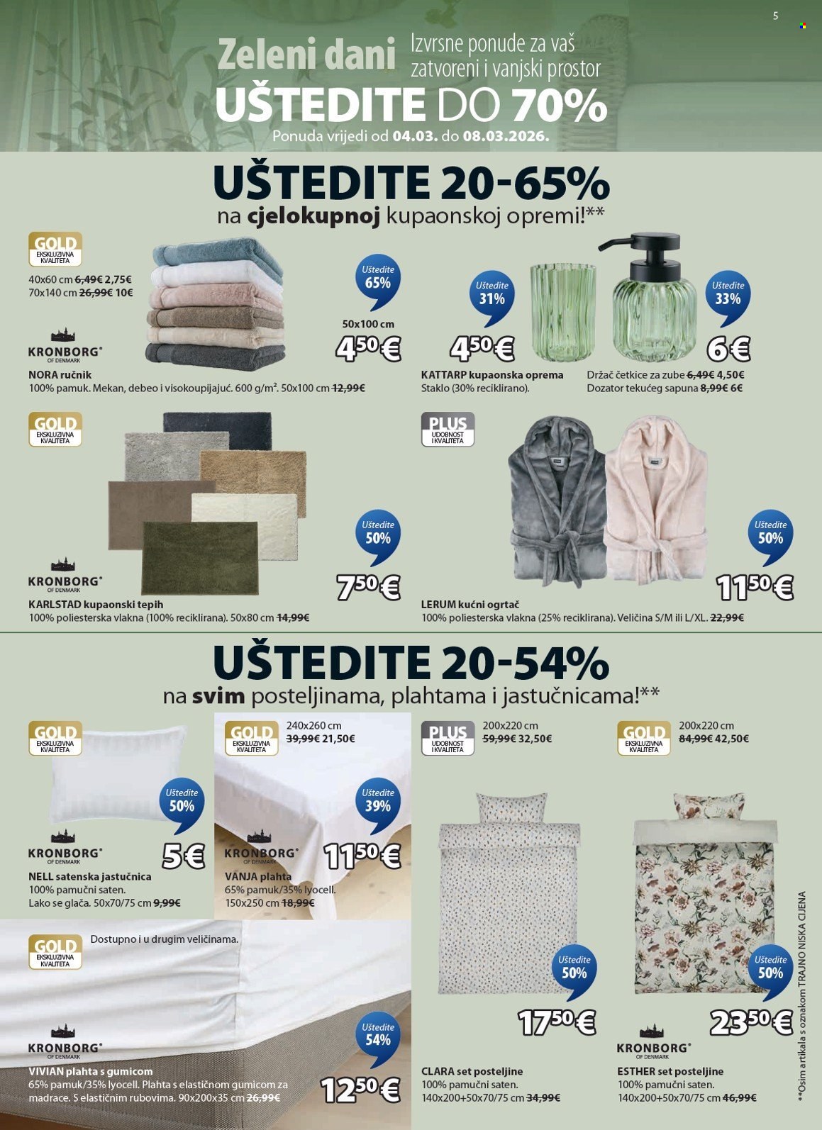 JYSK katalog - 04.03.2026. - 07.04.2026. Stranica 6