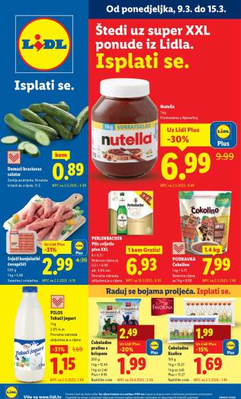 Lidl katalog - 09.03.2026. - 15.03.2026.
