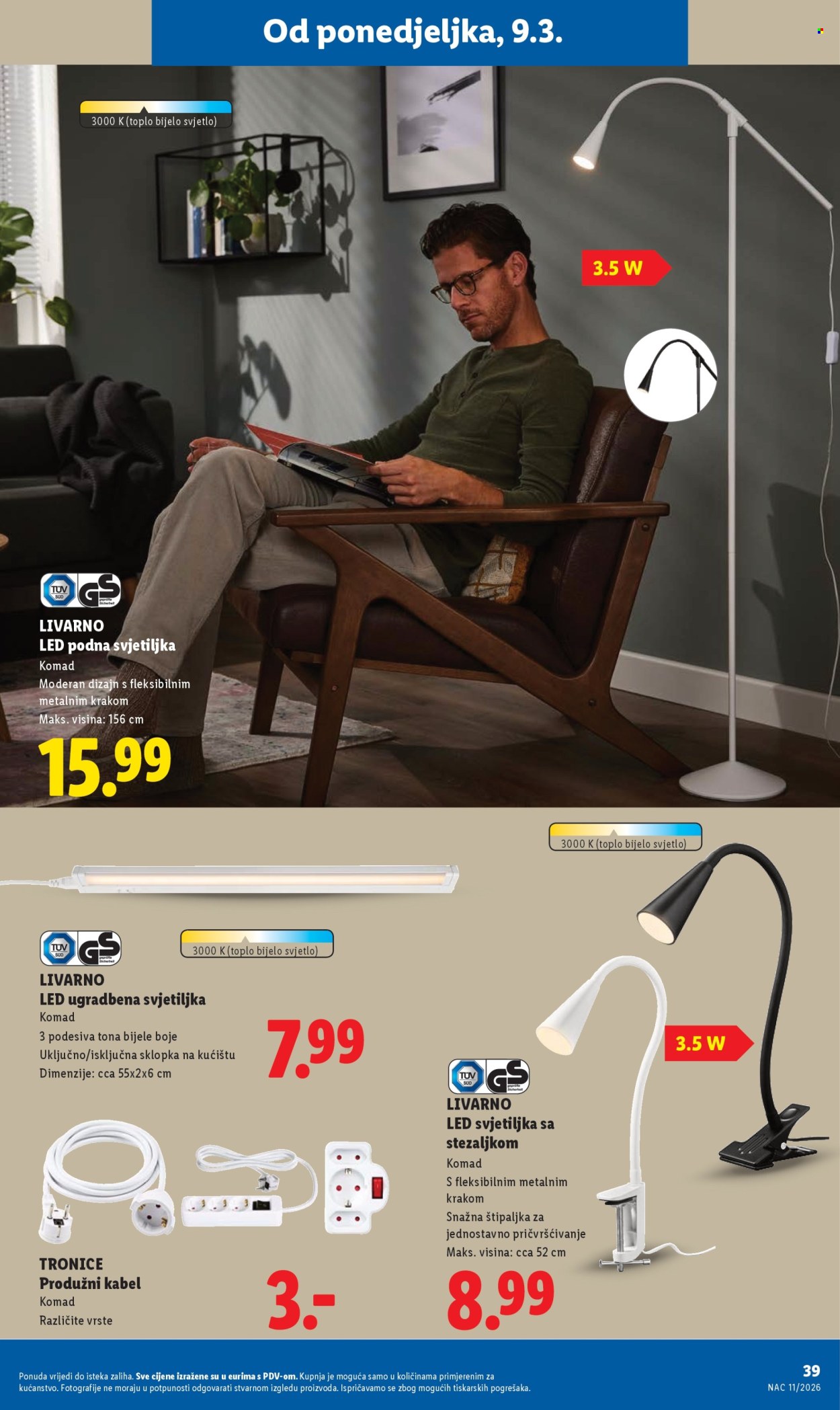 Lidl katalog - 09.03.2026. - 15.03.2026. Stranica 39