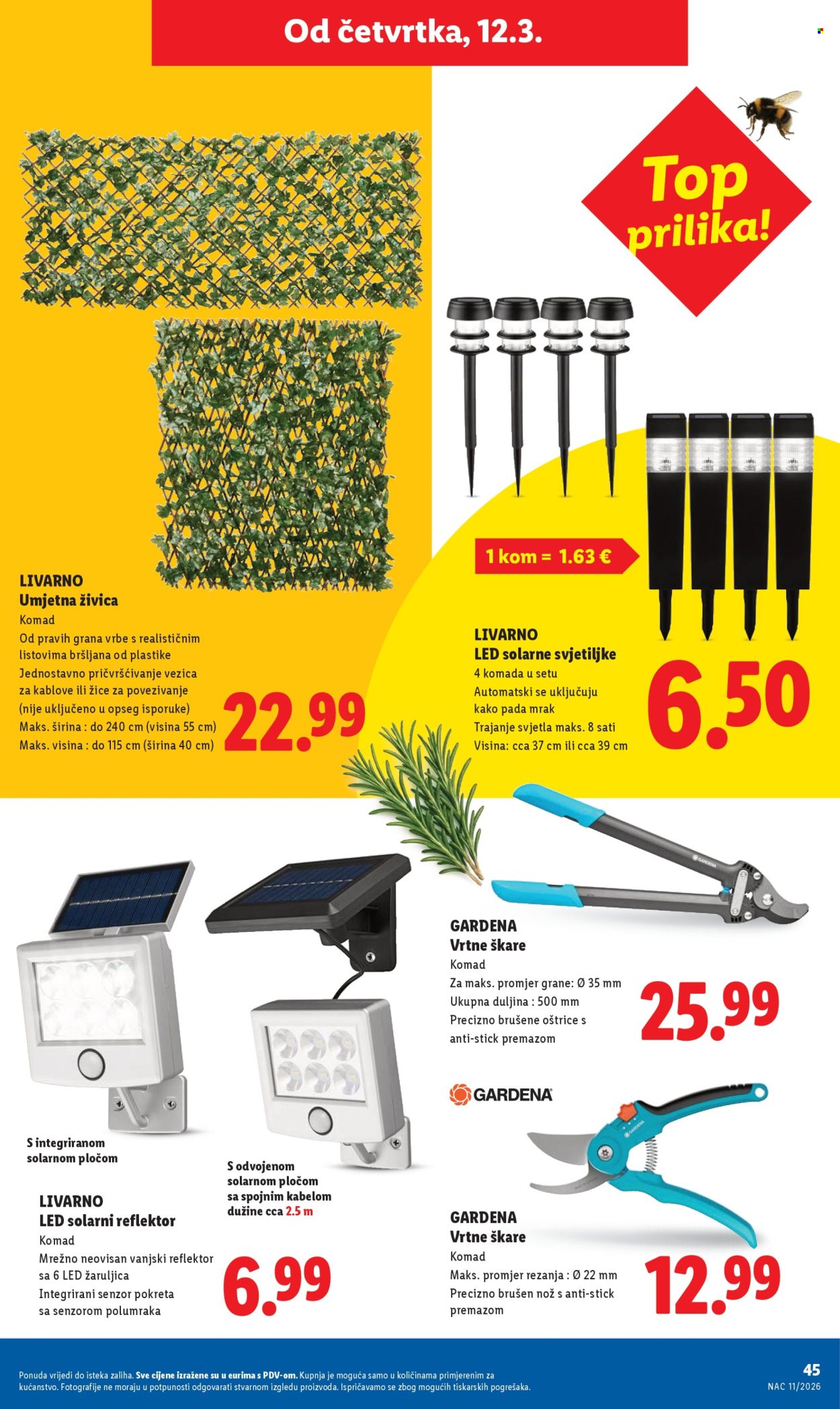 Lidl katalog - 09.03.2026. - 15.03.2026. Stranica 45