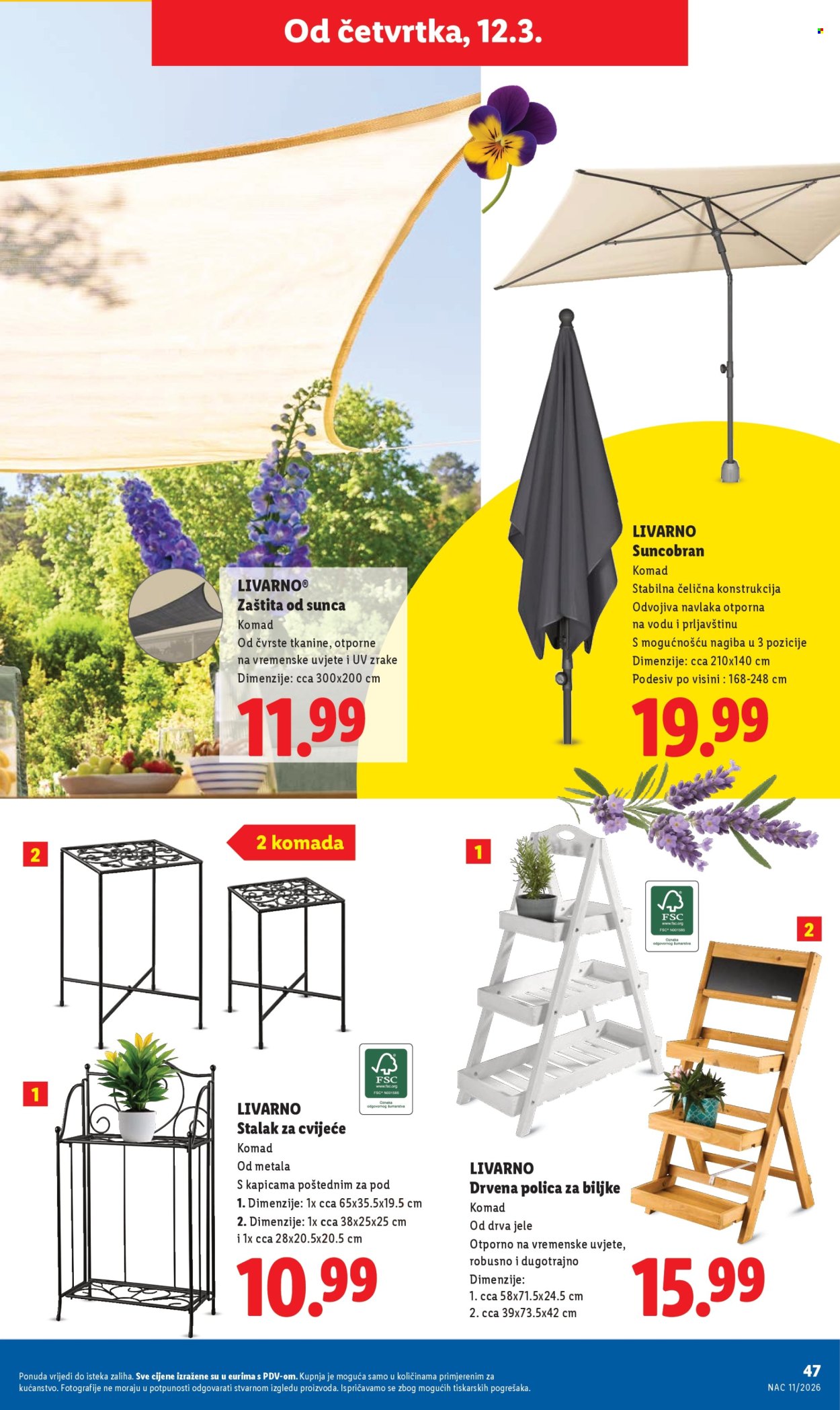 Lidl katalog - 09.03.2026. - 15.03.2026. Stranica 47