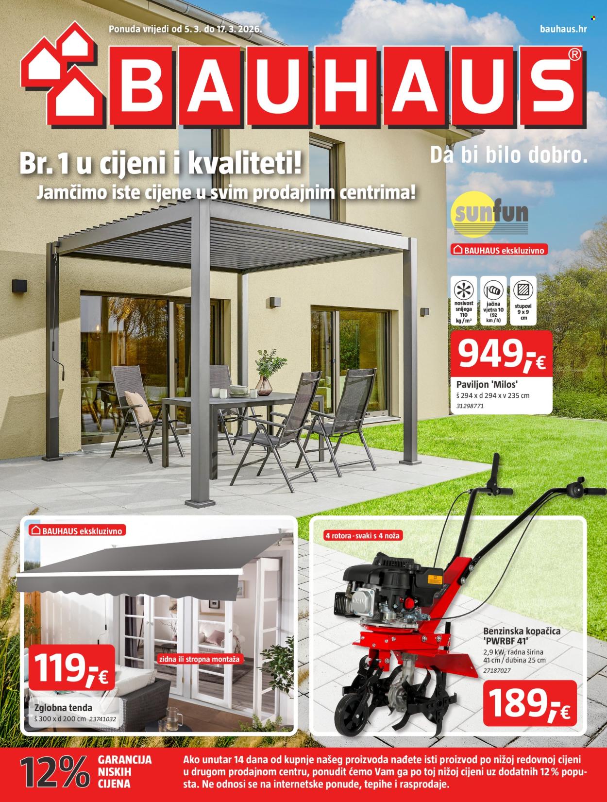 Bauhaus katalog - 05.03.2026. - 17.03.2026. Stranica 1