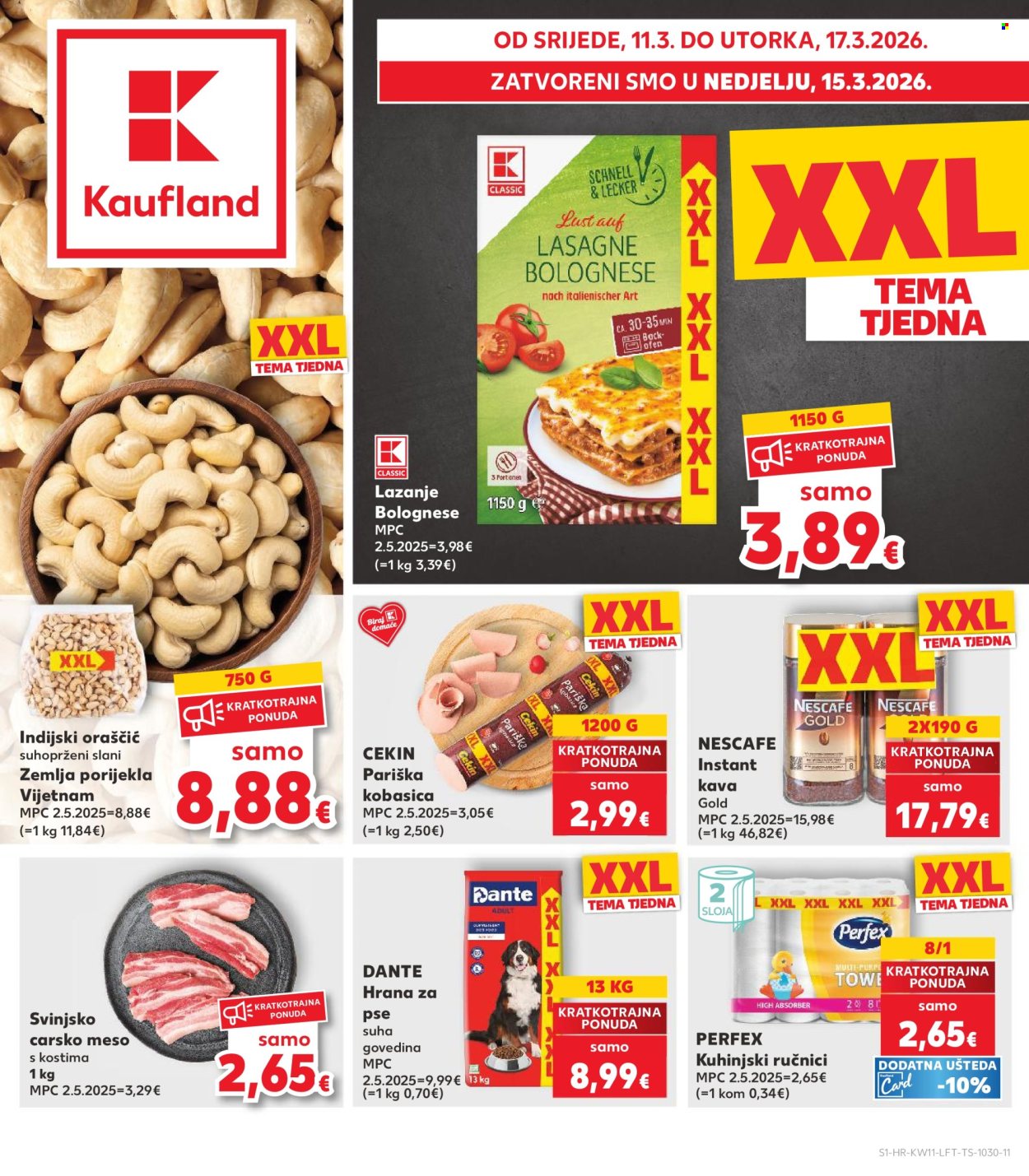 Kaufland katalog - 11.03.2026. - 17.03.2026. Stranica 1