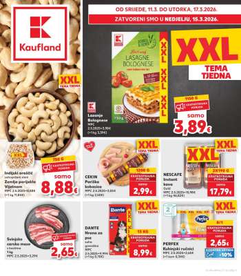 Kaufland katalog - 11.03.2026. - 17.03.2026.