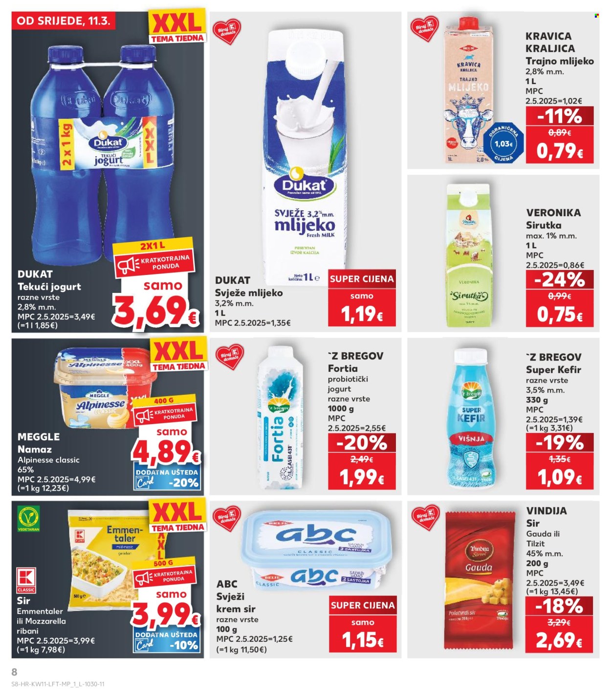 Kaufland katalog - 11.03.2026. - 17.03.2026. Stranica 8