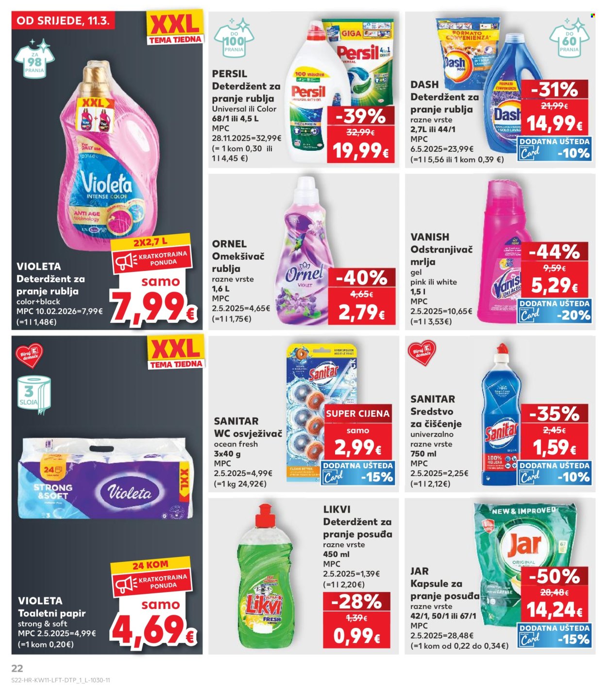 Kaufland katalog - 11.03.2026. - 17.03.2026. Stranica 22