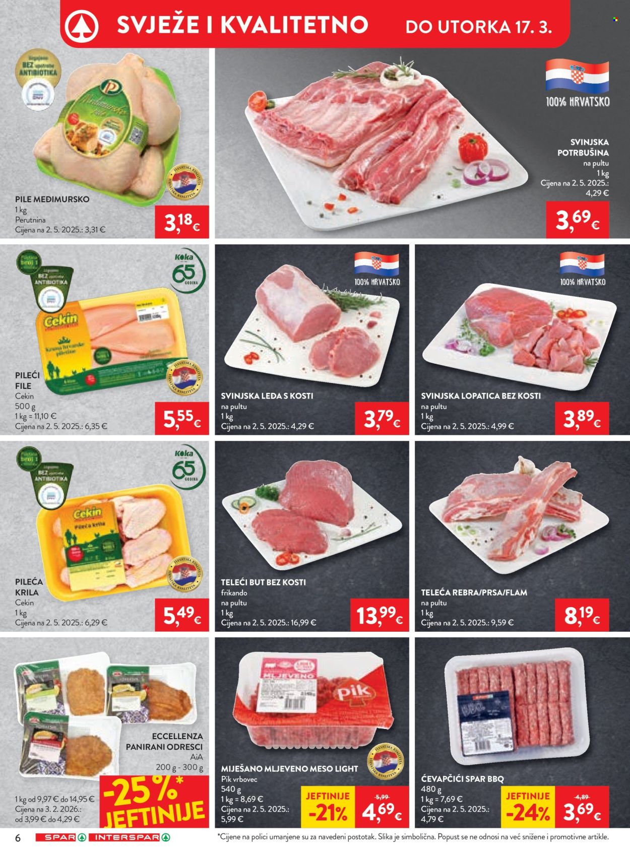 INTERSPAR katalog - 08.03.2026. - 17.03.2026. Stranica 6