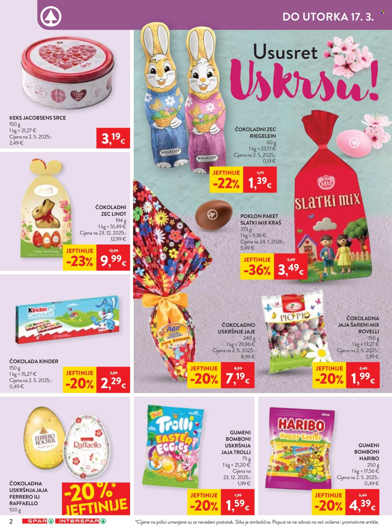 SPAR katalog - 08.03.2026. - 17.03.2026. Stranica 2