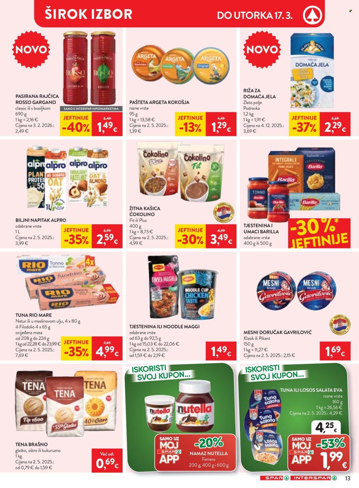 INTERSPAR katalog - 08.03.2026. - 17.03.2026. Stranica 16