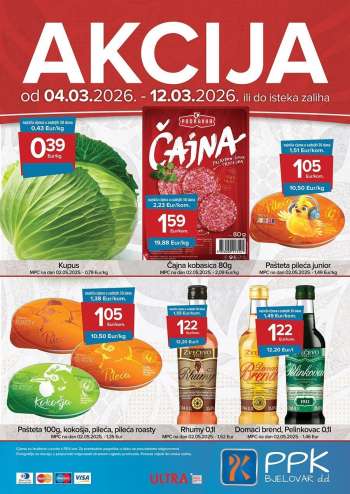 PPK Bjelovar katalog - 04.03.2026. - 12.03.2026.