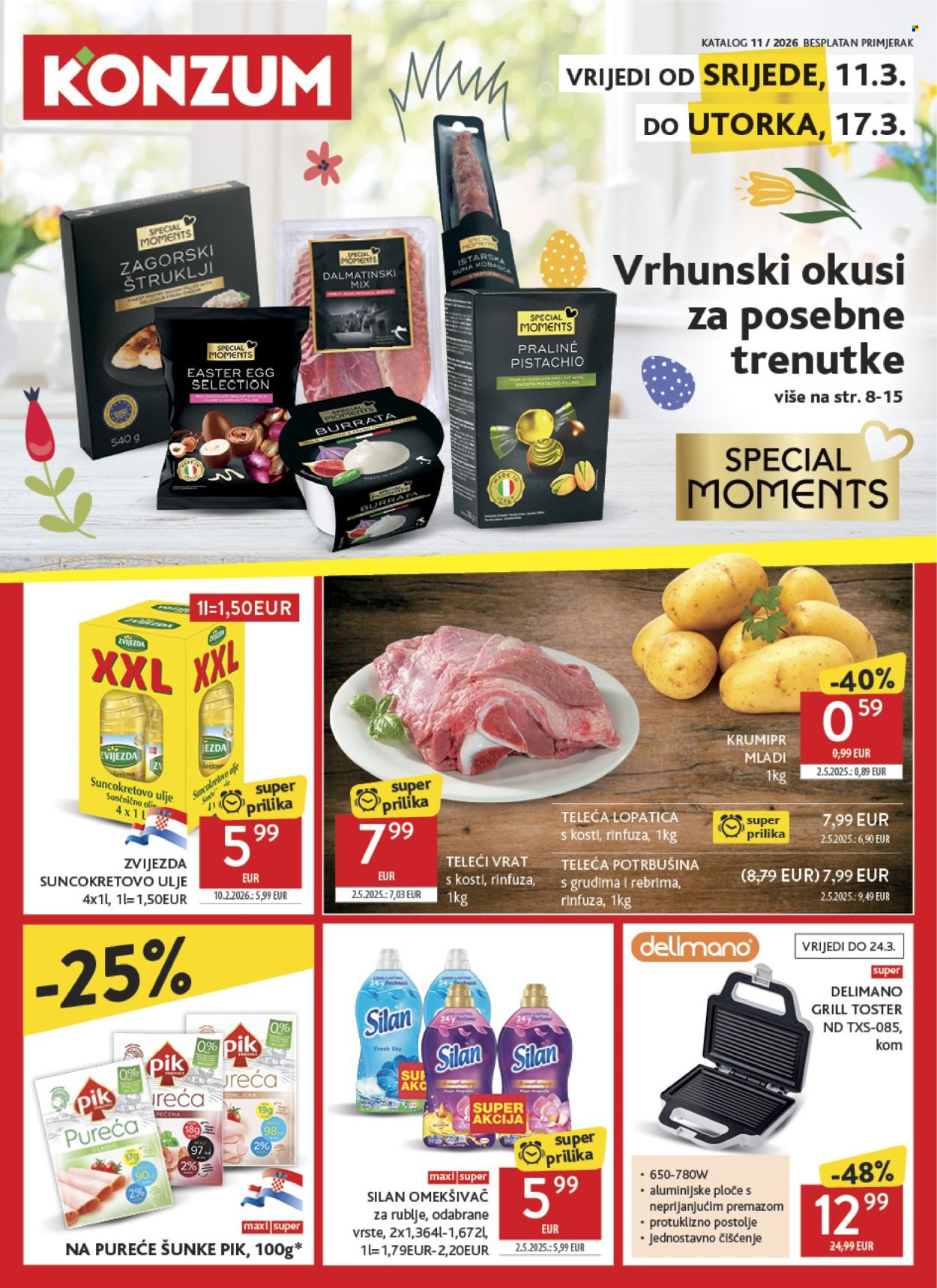 Konzum katalog - 11.03.2026. - 17.03.2026. Stranica 1