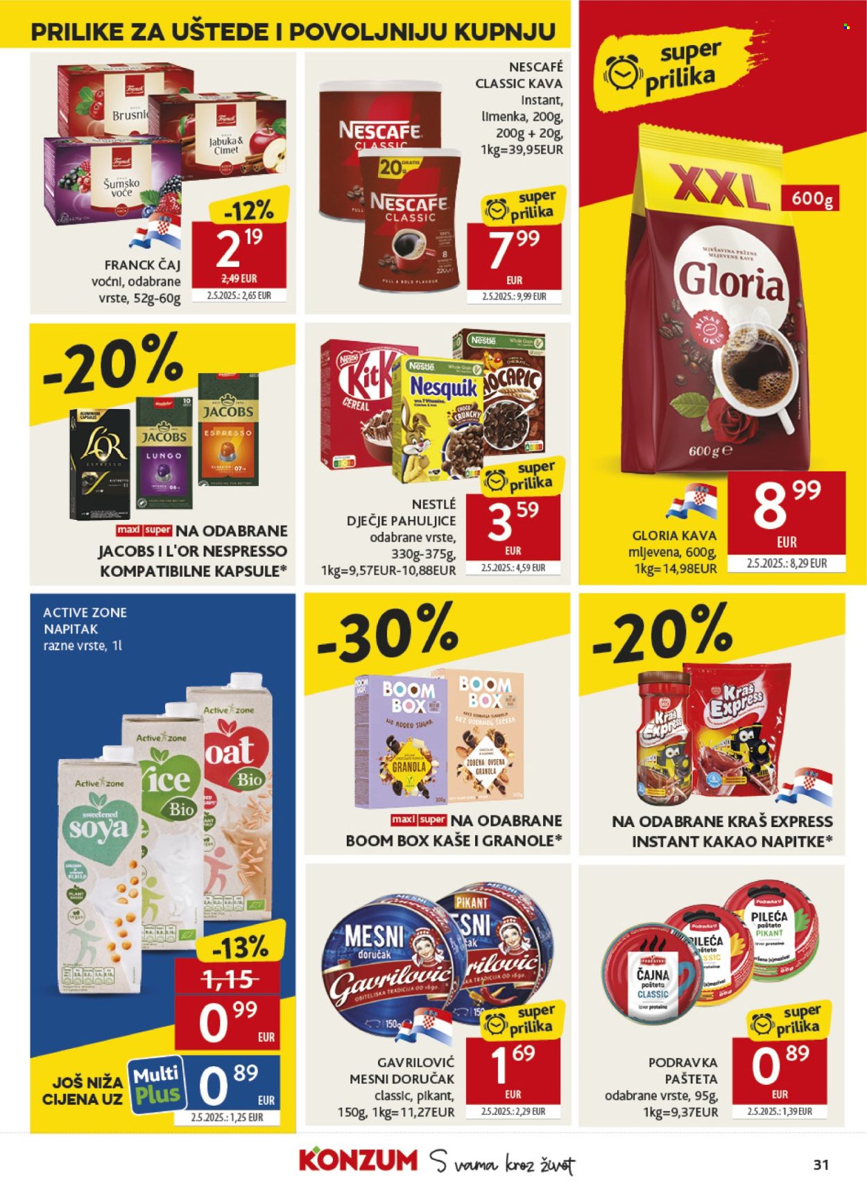 Konzum katalog - 11.03.2026. - 17.03.2026. Stranica 31