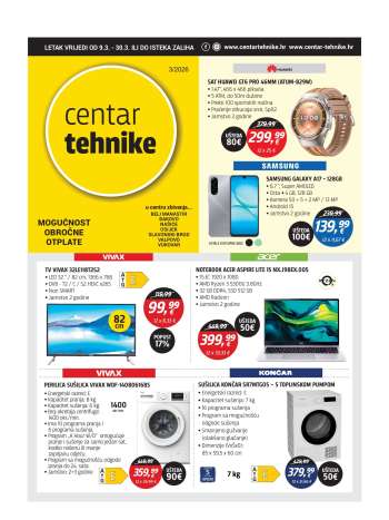 Centar Tehnike katalog - 09.03.2026. - 30.03.2026.