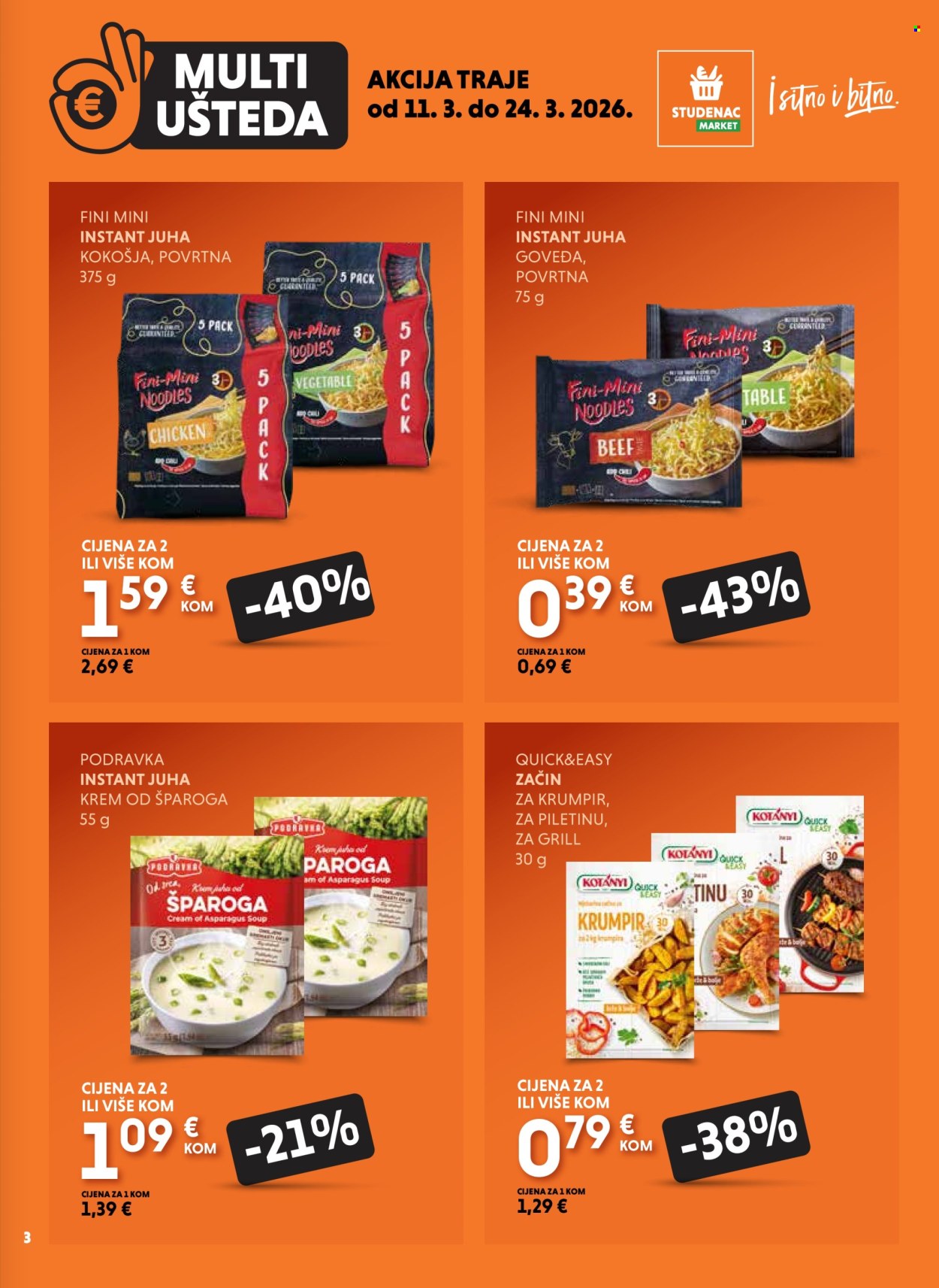 Studenac katalog - 11.03.2026. - 24.03.2026. Stranica 3