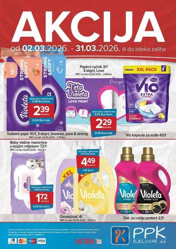 PPK Bjelovar katalog - 02.03.2026. - 31.03.2026.