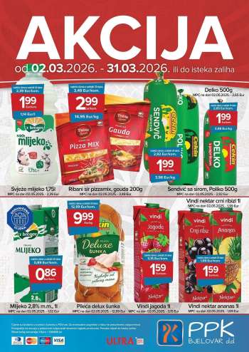 PPK Bjelovar katalog - 02.03.2026. - 31.03.2026.