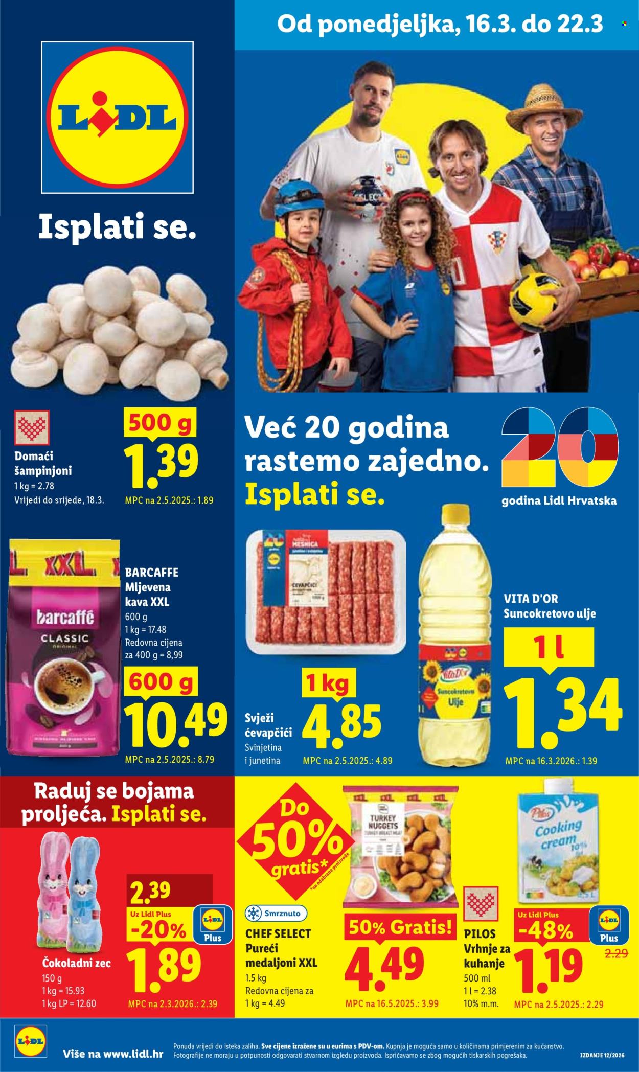 Lidl katalog - 16.03.2026. - 22.03.2026. Stranica 1