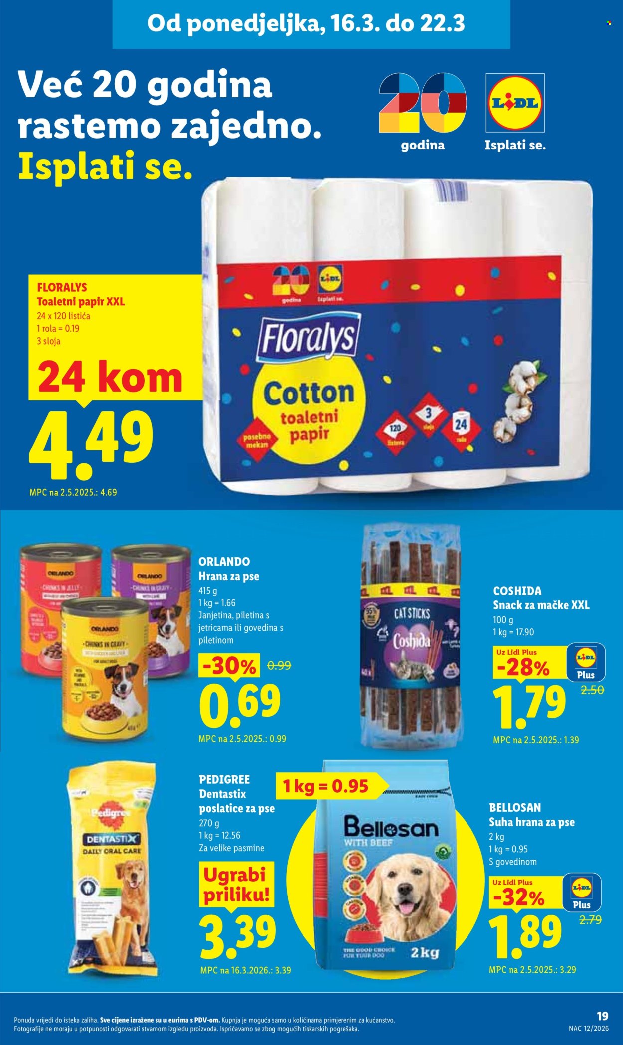 Lidl katalog - 16.03.2026. - 22.03.2026. Stranica 19