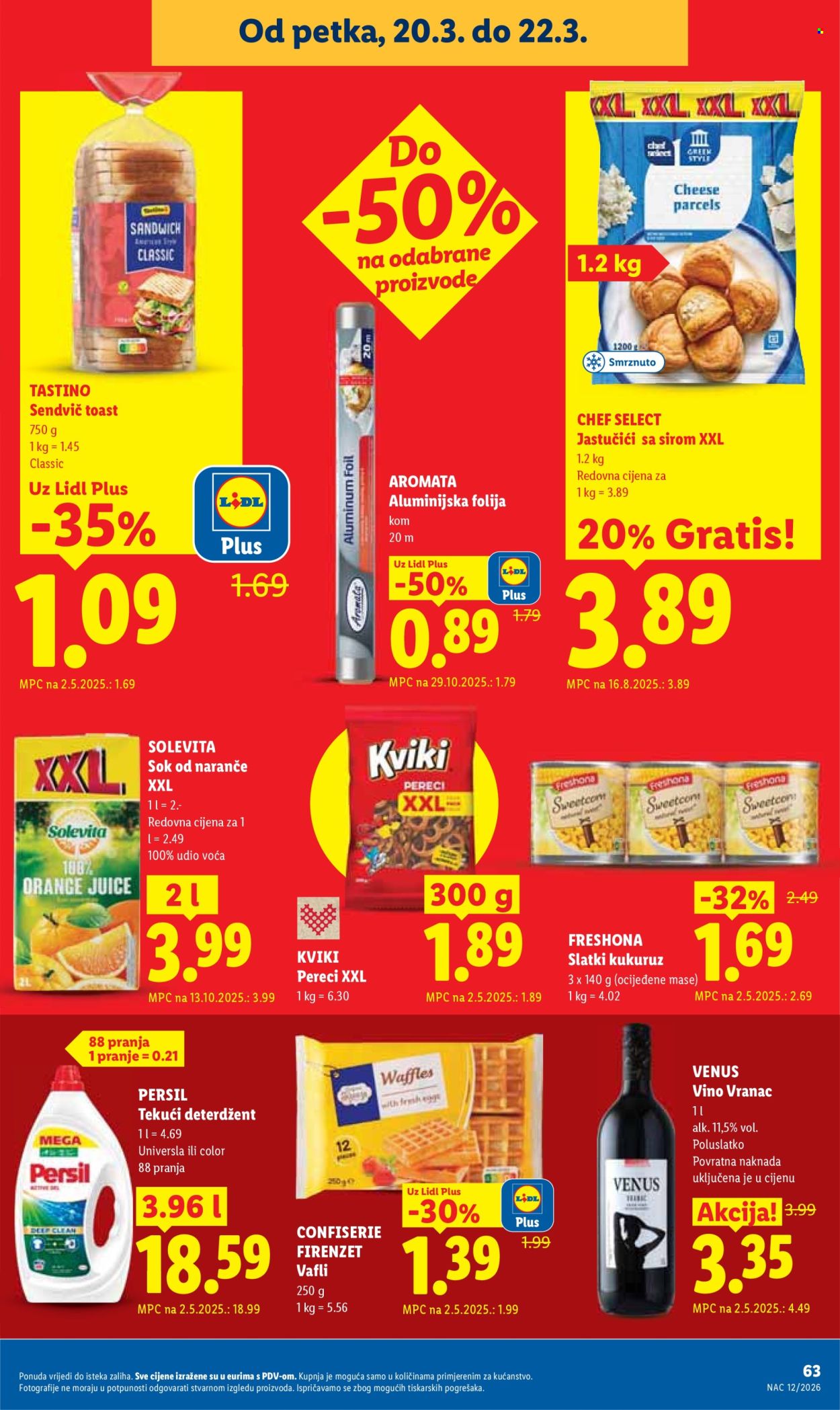 Lidl katalog - 16.03.2026. - 22.03.2026. Stranica 63