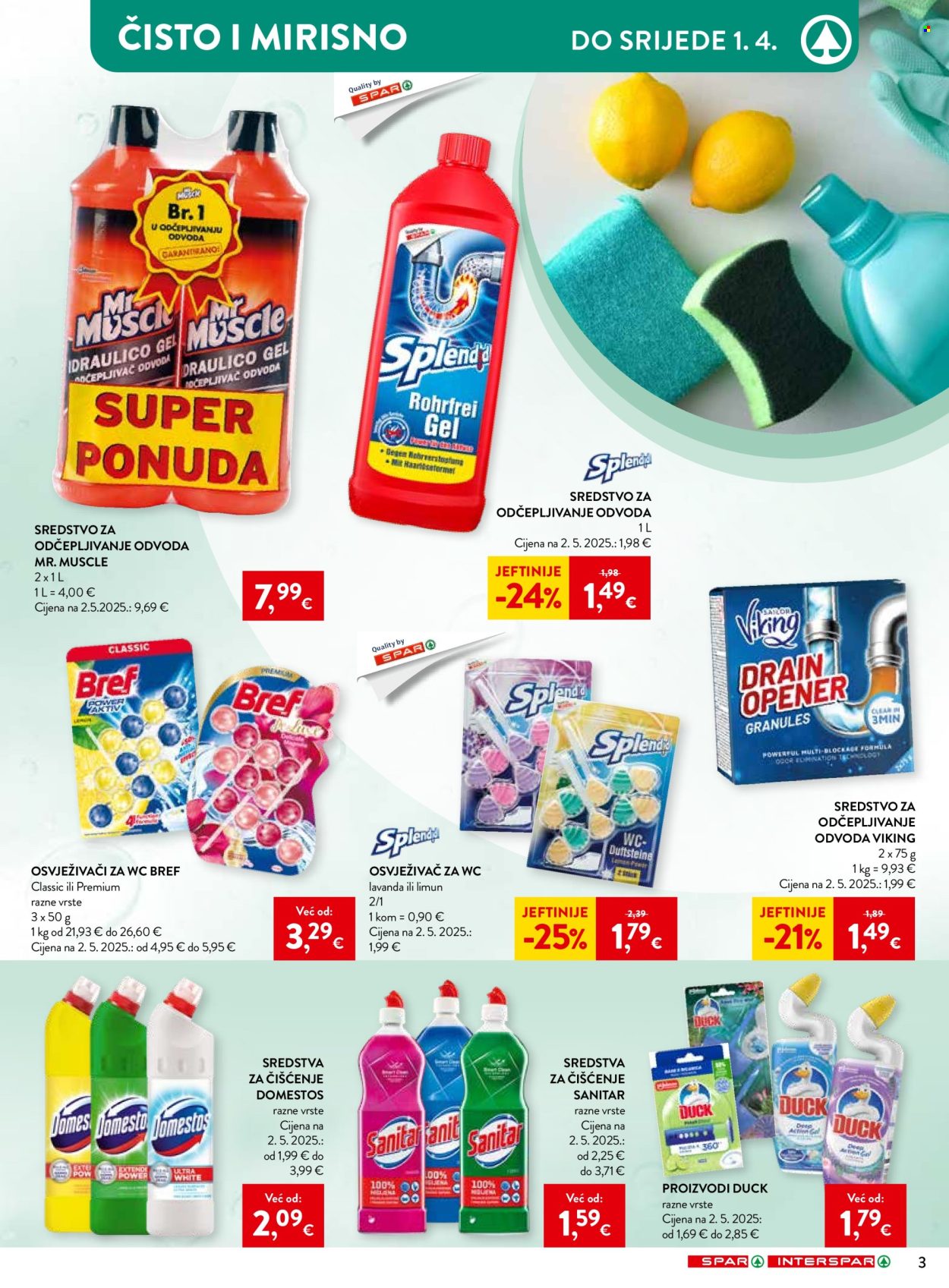 INTERSPAR katalog - 12.03.2026. - 01.04.2026. Stranica 3