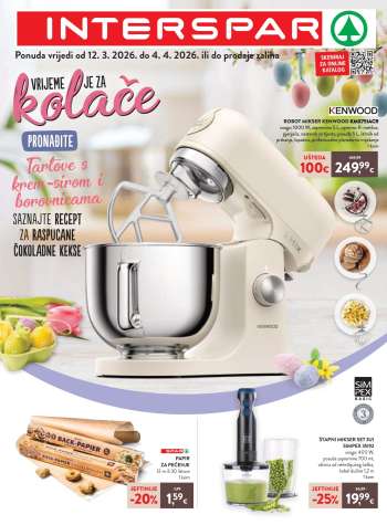 INTERSPAR katalog - 12.03.2026. - 04.04.2026.