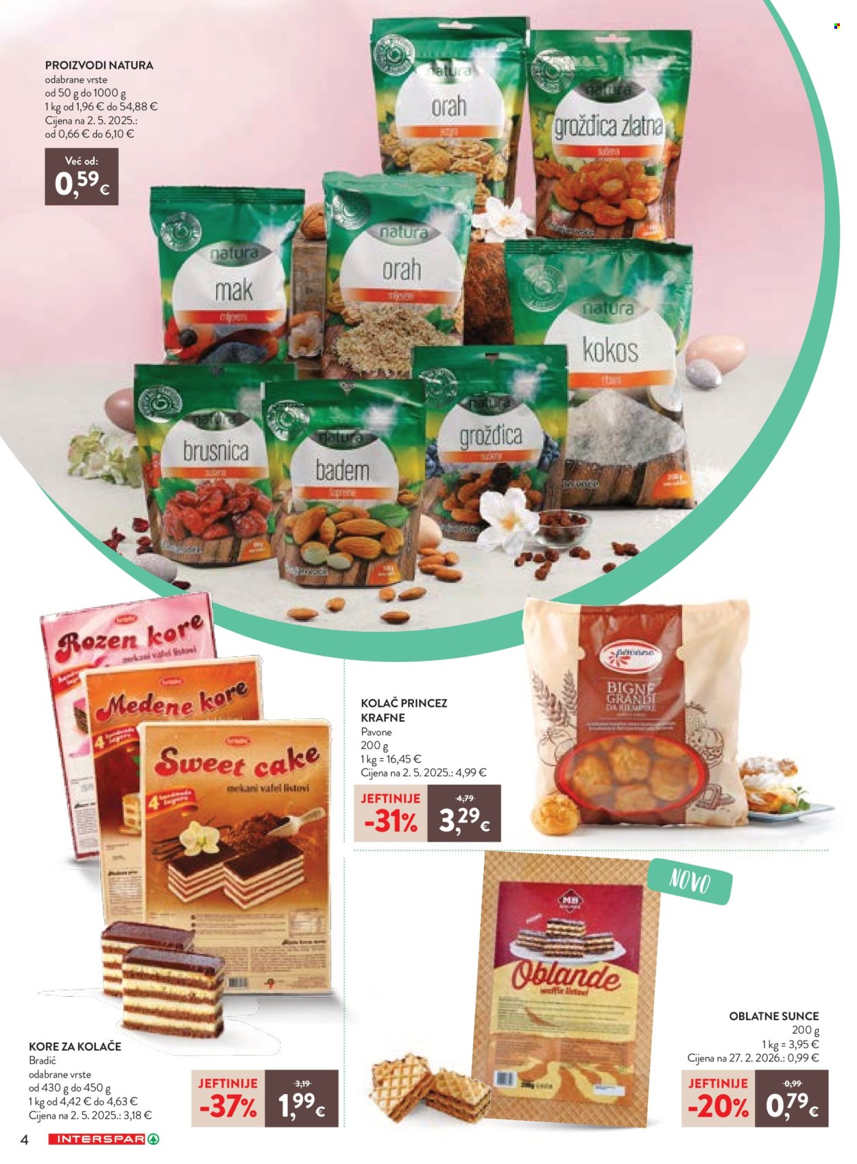 INTERSPAR katalog - 12.03.2026. - 04.04.2026. Stranica 4