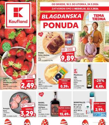 Kaufland katalog - 18.03.2026. - 24.03.2026.