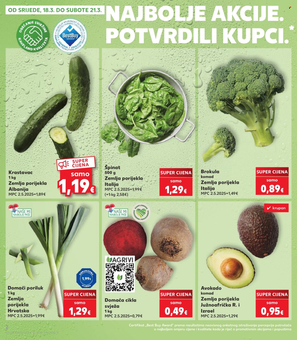 Kaufland katalog - 18.03.2026. - 24.03.2026. Stranica 2